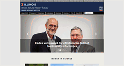 Desktop Screenshot of inhs.uiuc.edu