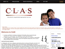 Tablet Screenshot of clas.uiuc.edu