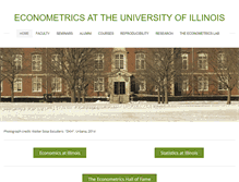 Tablet Screenshot of econ.uiuc.edu